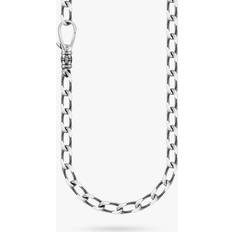 Herren - Silber Halsketten Thomas Sabo Kette Glieder Kreuz silber silberfarben KE2081-637-21-L55