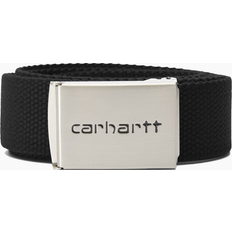 Carhartt Belte Carhartt WIP Clip Chrome Gürtel black Uni