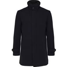 Herren - Wolle Mäntel Selected Classic Wool Coat - Stretch Limo