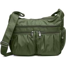 Pocket Messenger Bag - Green