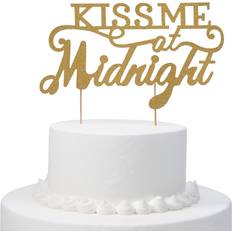 Baking Decorations Fun Express Kiss Me at Midnght Cake Topper Cake Decoration