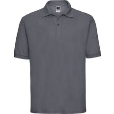 Polyester - Unisex Pikéskjorter Russell Classic Polycotton Polo Shirt Grey