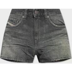 Diesel Damen Jeans Diesel Shorts, Dam, Grå W31, Denim, SS24, De-Yuba denim shorts