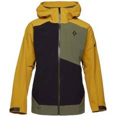 Black Diamond Men's Recon Stretch Ski Shell Jacket - Amber/Tundra/Black