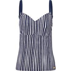 Blau - Damen Tankinis Firefly MEA Tankini-Oberteil Navy Dark/Stripe