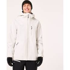 Men - Shell Jackets - White Oakley Men's Unbound Gore-tex Shell Jacket White