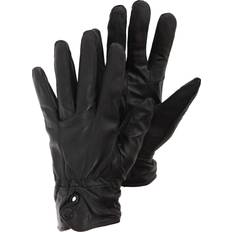 Skinn Hansker Universal Textiles Ladies/Womens Plain Genuine Leather Gloves Black