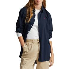 Blå - Dame Skjorter Polo Ralph Lauren Oversize Fit Cotton Twill Shirt