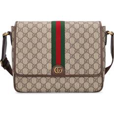 Gucci Herren Taschen Gucci Ophidia Medium Messenger Bag - Beige/Ebony