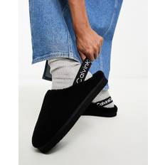 Calvin Klein Pantoffeln & Hausschuhe Calvin Klein Jeans Damen Hausschuhe Home Clog Surfaces Warm, Schwarz Black/Bright White