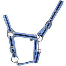 Grimer Hy Equestrian Two Tone Horse Headcollar Blue