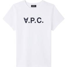 Samt Oberteile A.P.C. White VPC T-Shirt