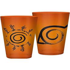 Glass ABYstyle Naruto Konoha & Seal Drikkeglass 40cl 2st