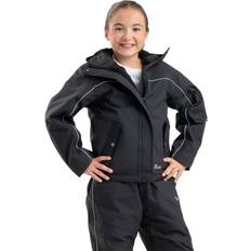 Boys - Down Jackets Children's Clothing Berne Child's Unisex Coastline Nylon Hooded Jacket Black Black