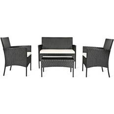 Rattan Patio Furniture Bed Bath & Beyond 4 PCS