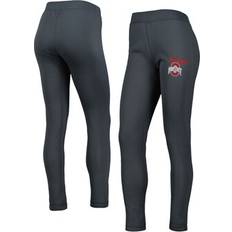 Women Leggings Concepts Sport Women's Charcoal Ohio State Buckeyes Upbeat Sherpa Leggings