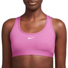 Nike Red Bras Nike Women's Swoosh Light Support Non-Padded Sports Bra in Red, DX6817-675