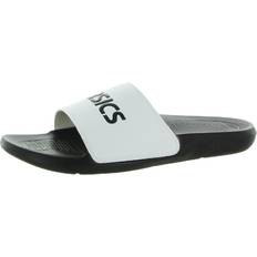 Asics Slippers & Sandals Asics Womens AS003 Faux Leather Slip-On Pool Slides