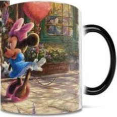 Morphing Mugs Thomas Kinkade Disney's Mickey and Minnie Mouse Sweetheart Mug 11fl oz