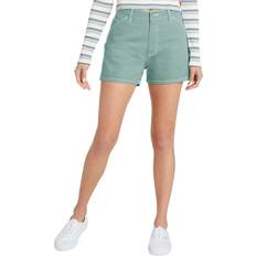 Dickies Blue - Women Shorts Dickies Carpenter Short Womens High-Rise Short Length Denim Shorts