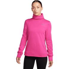 Sweaters Nike Women's Therma-FIT Element Swift Long Sleeve T-Shirt Fireberry/Reflective Silv