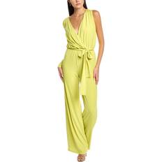 Women - Yellow Jumpsuits & Overalls Halston Felix Jersey Jumpsuit