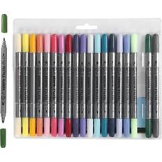 Creativ Company Textile Markers 20-pack