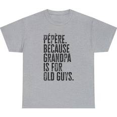 22Gifts Pepere New Grandpa Fathers Day Grandfather Shirt Gifts Tshirt Tee