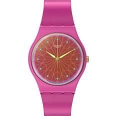 Swatch Armbanduhren Swatch Unisexuhr XM2023 SO28P110 pink