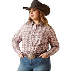 Gold - Women Shirts Ariat Women's Kirby Stretch Shirt in Starlight 1X