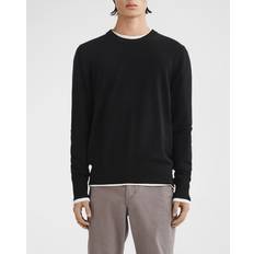 Rag & Bone Men's Harding Cashmere Sweater BLACK