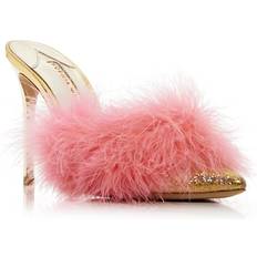 Sophia Webster Mini Evangeline Mini leather ballerina shoes - Neutrals