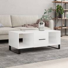 Marmor Sofabord vidaXL High Gloss Engineered Wood Coffee Table