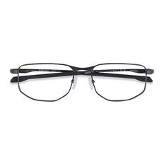 Metal - Unisex Glasses Oakley Unisex s rectangle Satin Black Metal Prescription Eyebuydirect s Addams