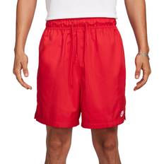 Nike Red Shorts Nike Men's Club Woven Flow Shorts - University Red/White