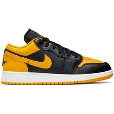 Sneakers Nike Air Jordan 1 Low GS - Black/White/Yellow Ochre