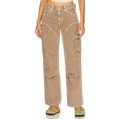 Dame - Gull Jeans Agolde Nera in Olive Feather