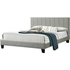 Benjara Platform California King Bed Deep