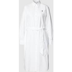 Polo Ralph Lauren Weiß Kleider Polo Ralph Lauren Hemdblusenkleid weiss
