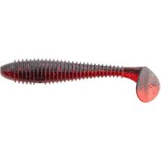 Keitech Fat Swing Impact Swimbait 3.8in 6pk - Choose Color Black Cherry for  sale online