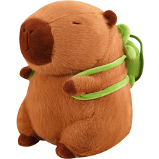 Soft Toys Shein 23cm/9.05in Cute Capybara Plush Toys Simulation Capibara Anime Fluffty Toy Adable Doll Stuffed Animals Soft Doll Plush Perfect Gift For Kids Birthday