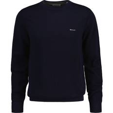 Gant Pullover Gant Crewneck Striktrøje, Evening Blue