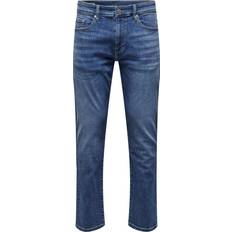 Herre - M Jeans Only & Sons Onsweft Reg. M. Blue 6755 Dnm Jeans Blå