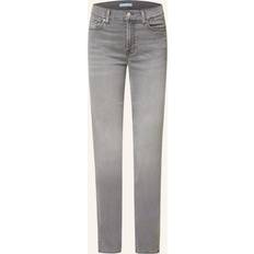 Damen - Silbrig Jeans 7 For All Mankind Cropped Jeans Roxanne Bair Silber