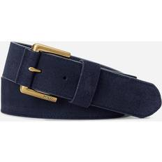 Polo Ralph Lauren Herre Belte Polo Ralph Lauren Suede Belt Navy Blå