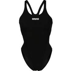 Arena Team Tech Solid Swimsuit - Black/White