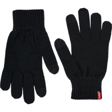 Levi's Herren Handschuhe & Fäustlinge Levi's touchscreen handschuhe fingerhandschuhe für smartphone herrenhandschuhe schwarz