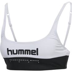 Jersey Bademode Hummel hmlCINDI Bikini-Top Oberteil Damen white/black Schwarz/Weiß