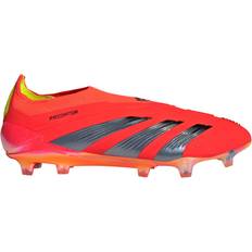Adidas Men Soccer Shoes Adidas Predator Elite Laceless Firm Ground M - Solar Red/Core Black/Team Solar Yellow 2