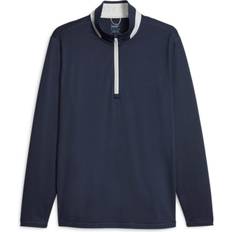 Puma Men Blazers Puma Lightweight 1/4 Zip Stretch Midlayer navy